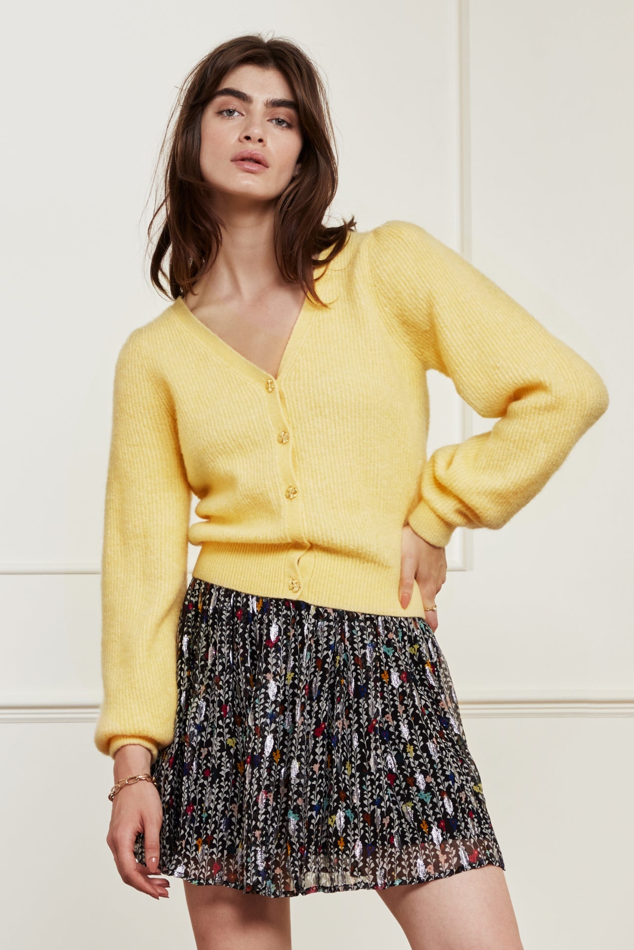 Sally Cardigan Long Sleeve Fabienne chapot - second hand
