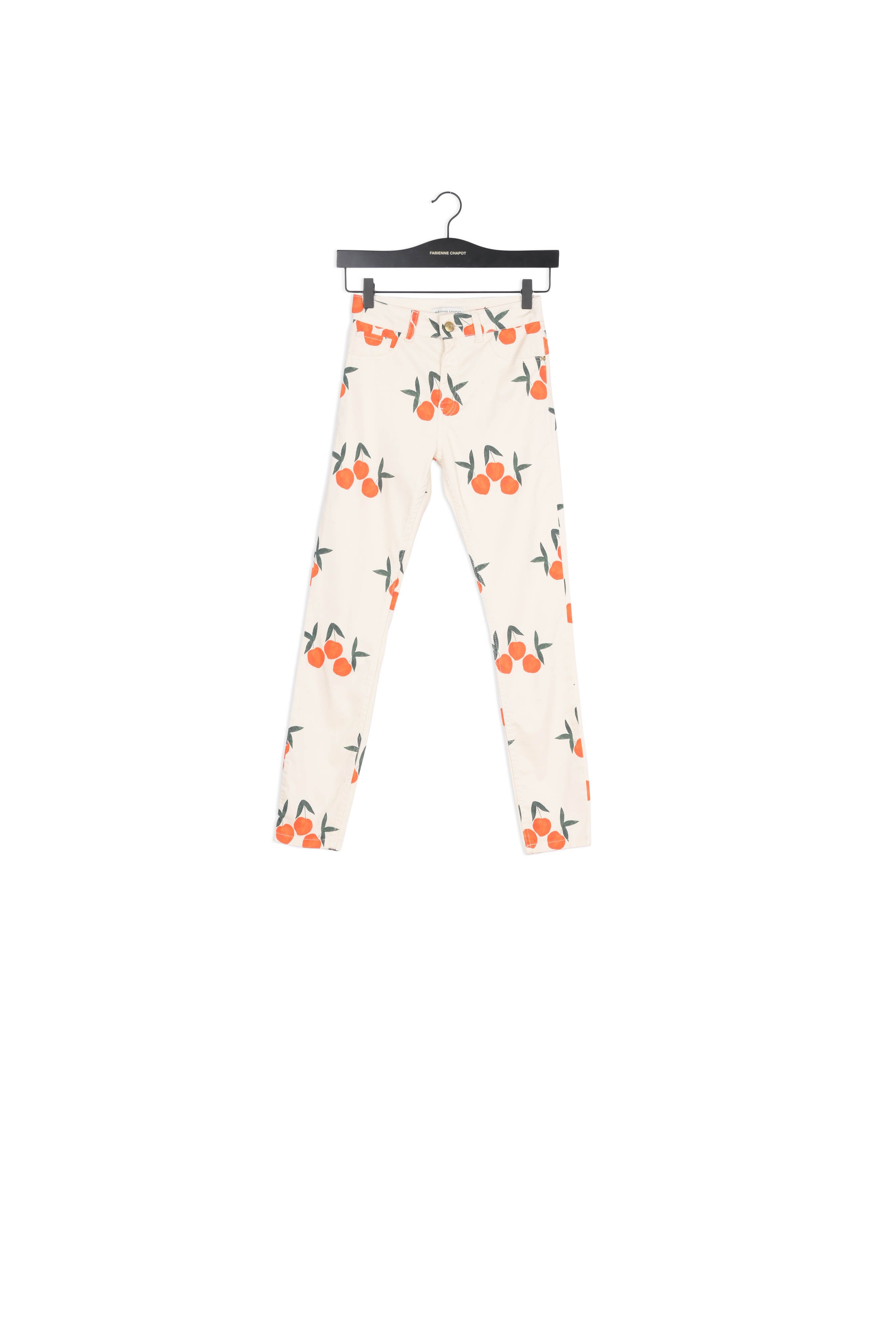 Nynke Skinny Cropped Trousers Fabienne chapot - second hand