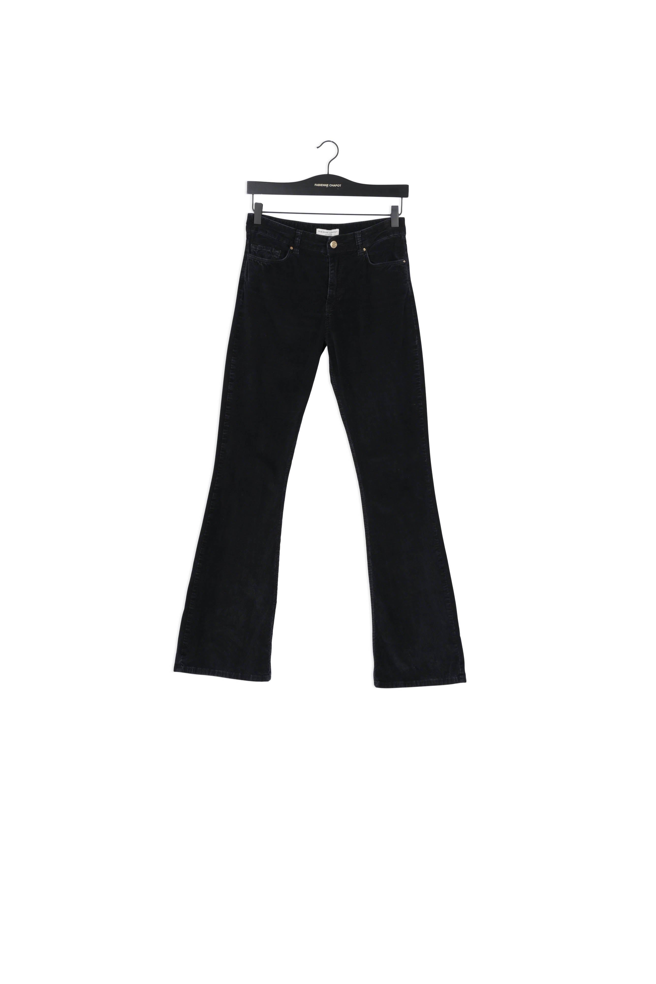 Eva Corduroy Flare Trousers Fabienne chapot - second hand