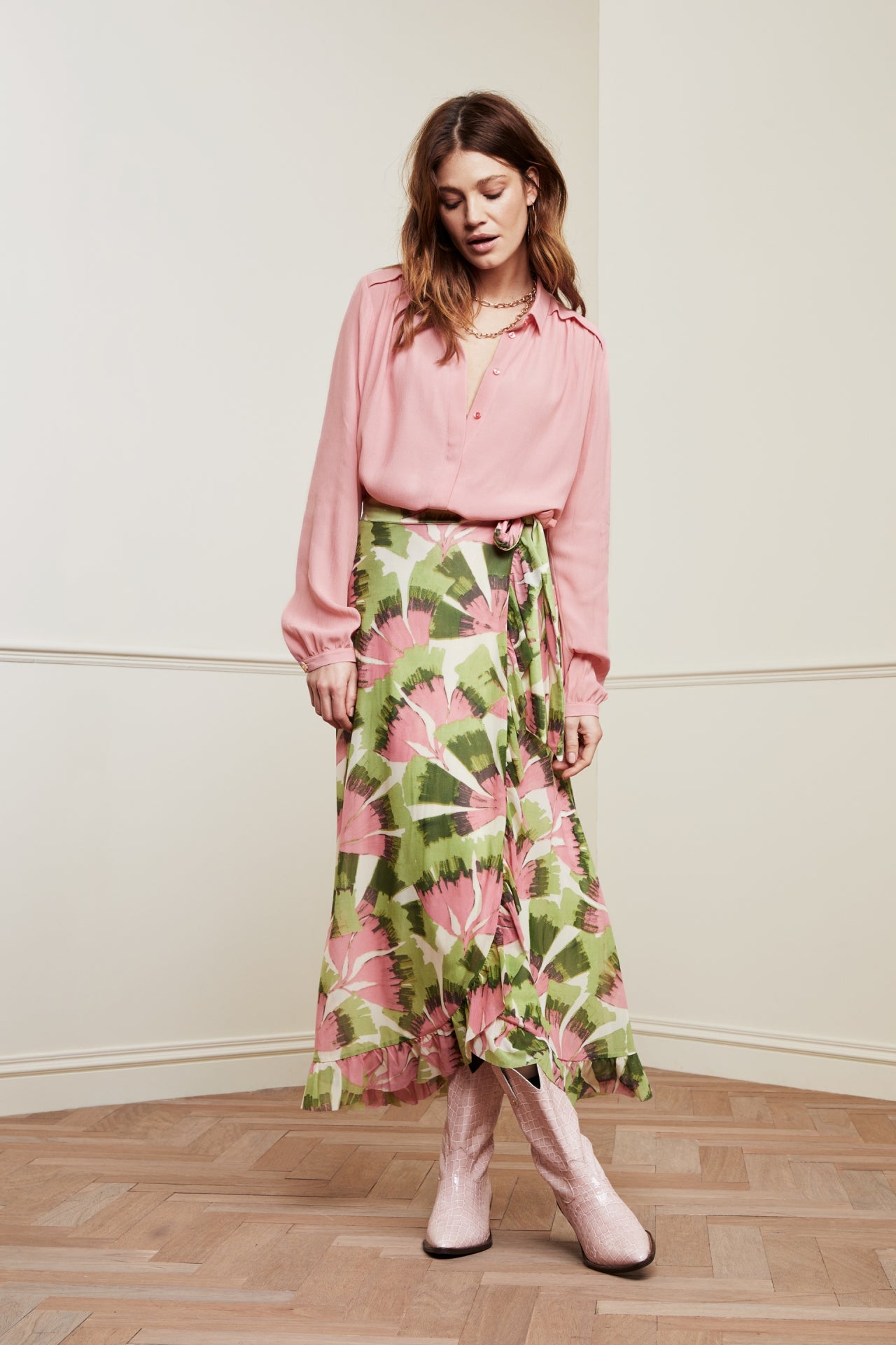 Sunrise Solid Blouse Fabienne chapot - second hand