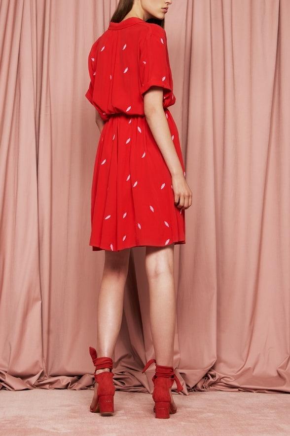 Boyfriend Embroidery Dress Fabienne chapot - second hand