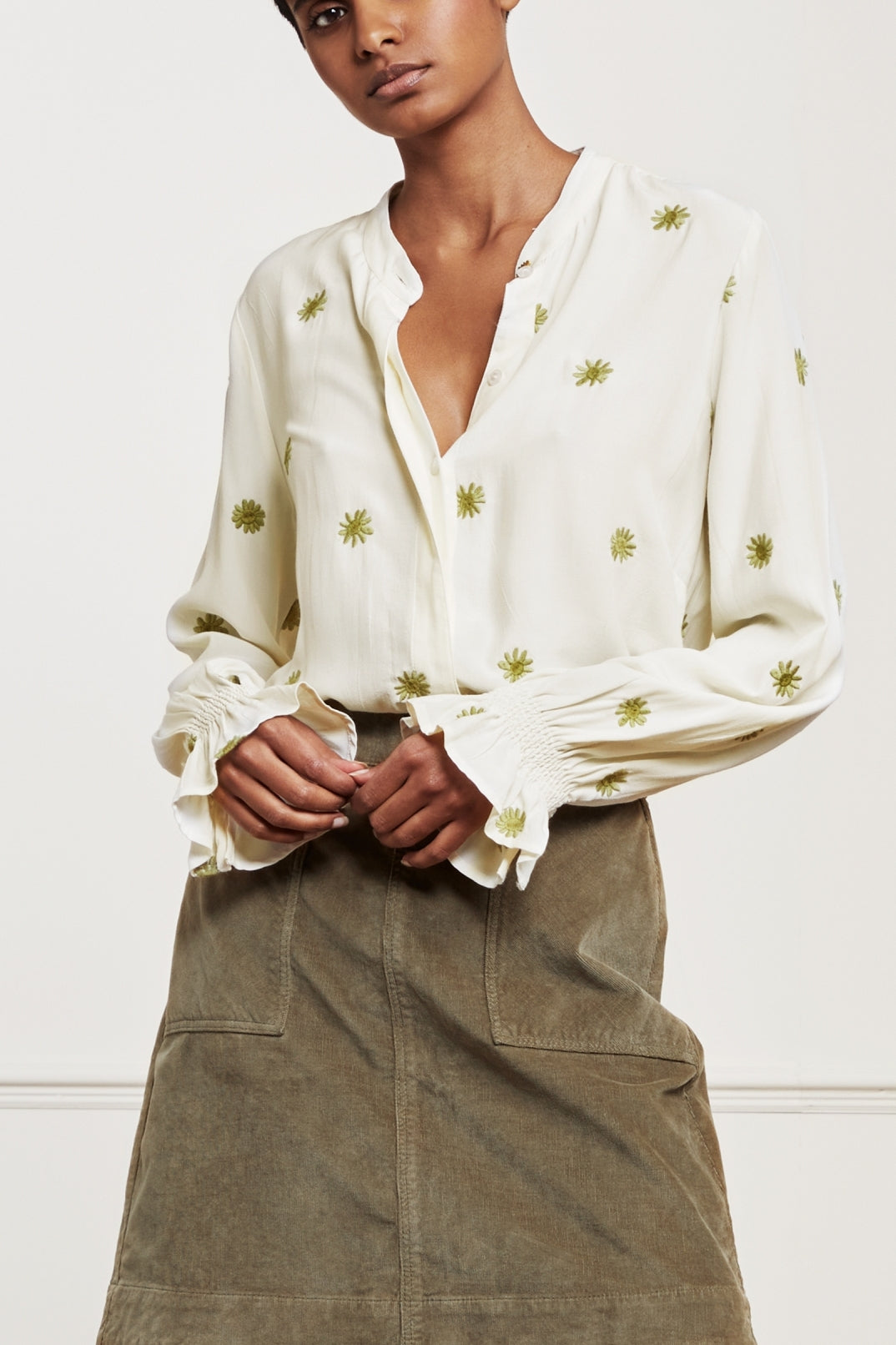 Studio Embro Blouse Fabienne chapot - second hand