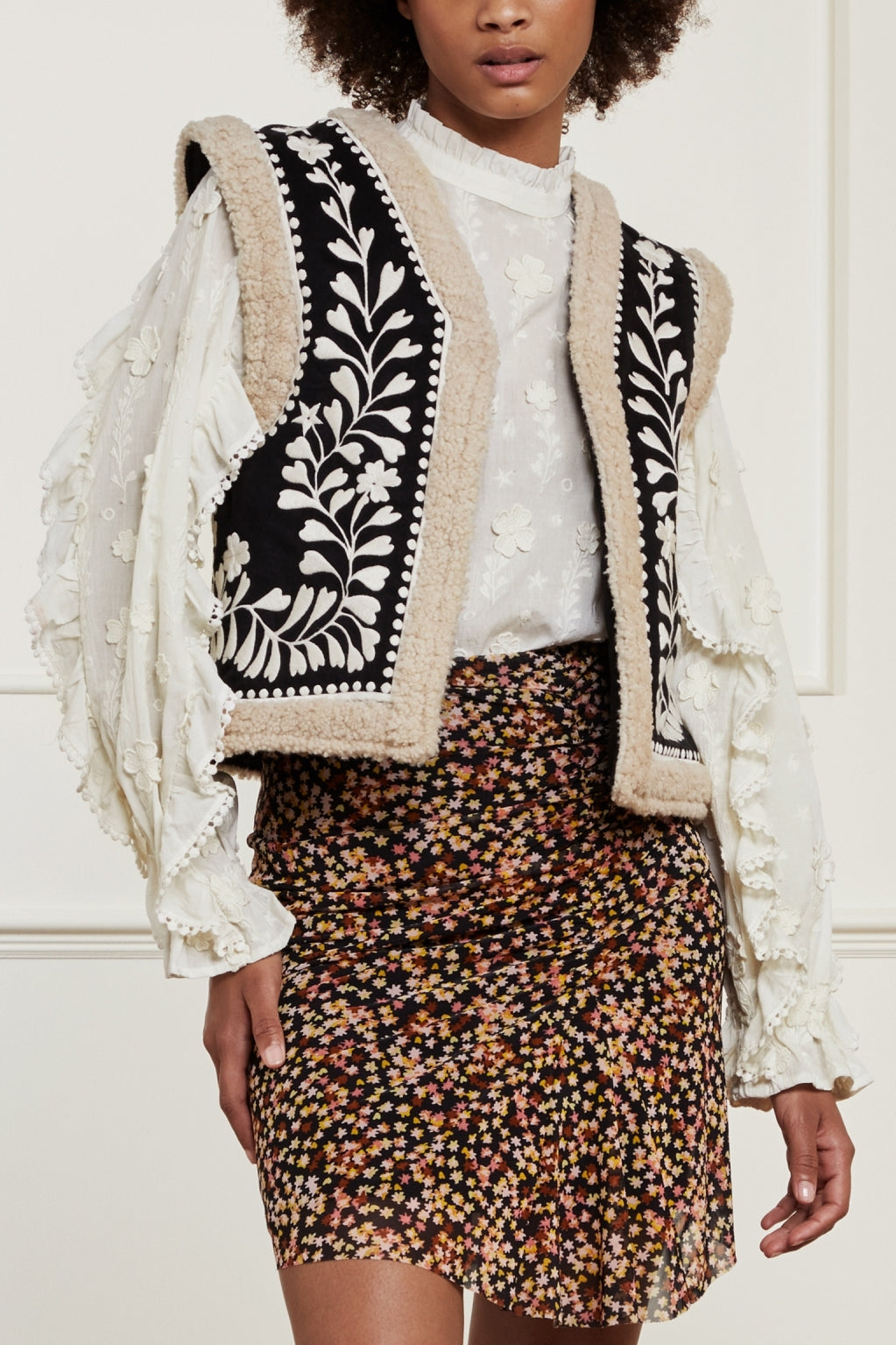 James Gilet Fabienne chapot - second hand