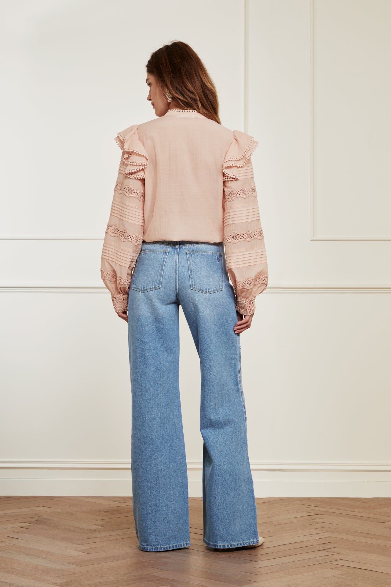 Thea Wide Leg Trousers Fabienne chapot - second hand