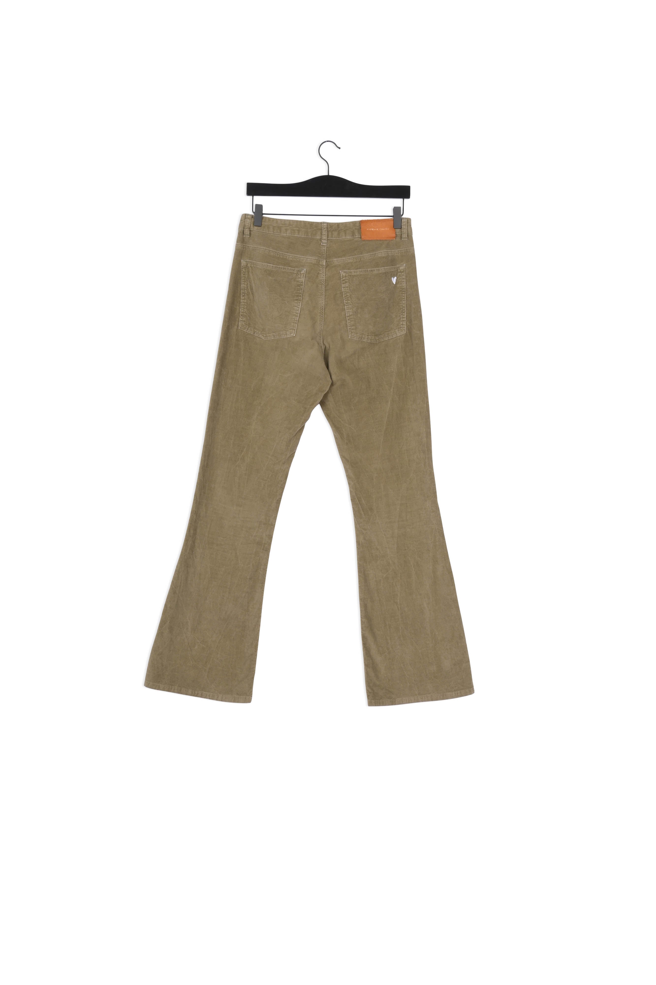 Eva Corduroy Flare Trousers Fabienne chapot - second hand