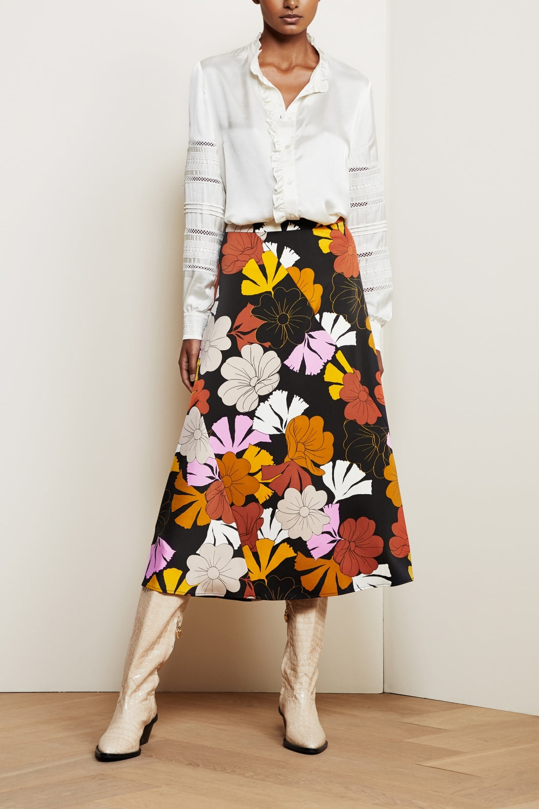 Claire Skirt Fabienne chapot - second hand