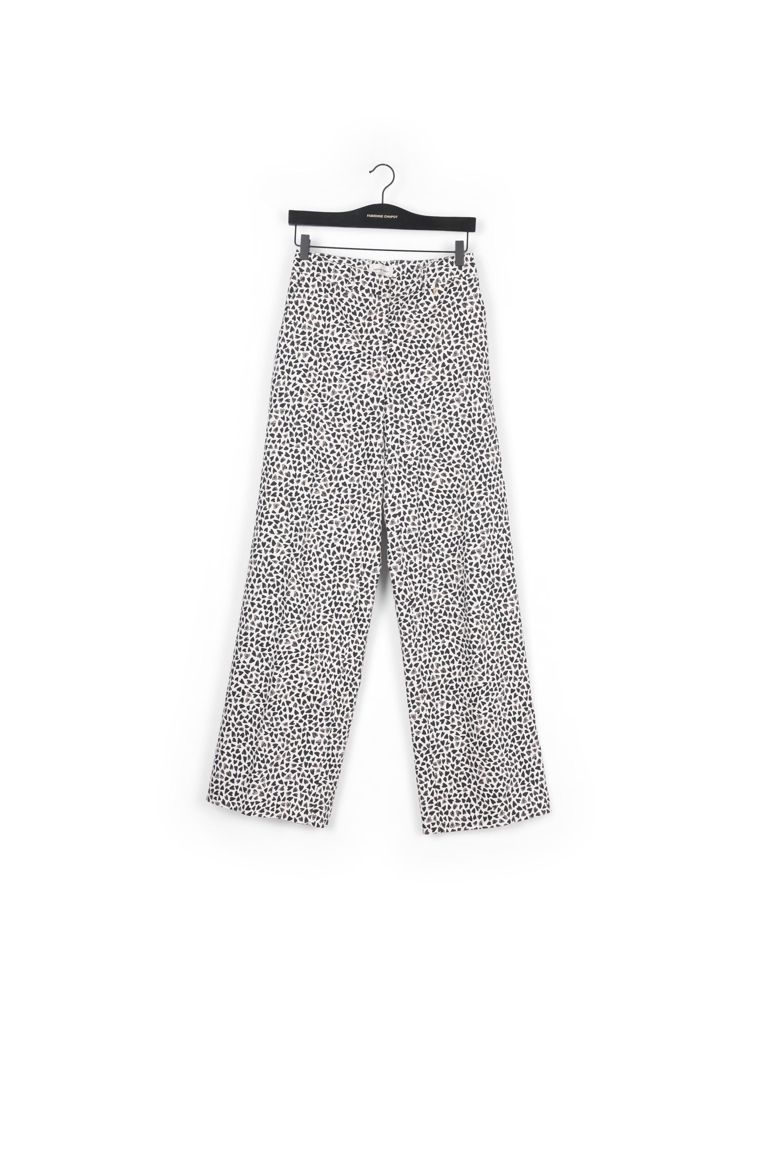 City Wide Leg Trousers Fabienne chapot - second hand