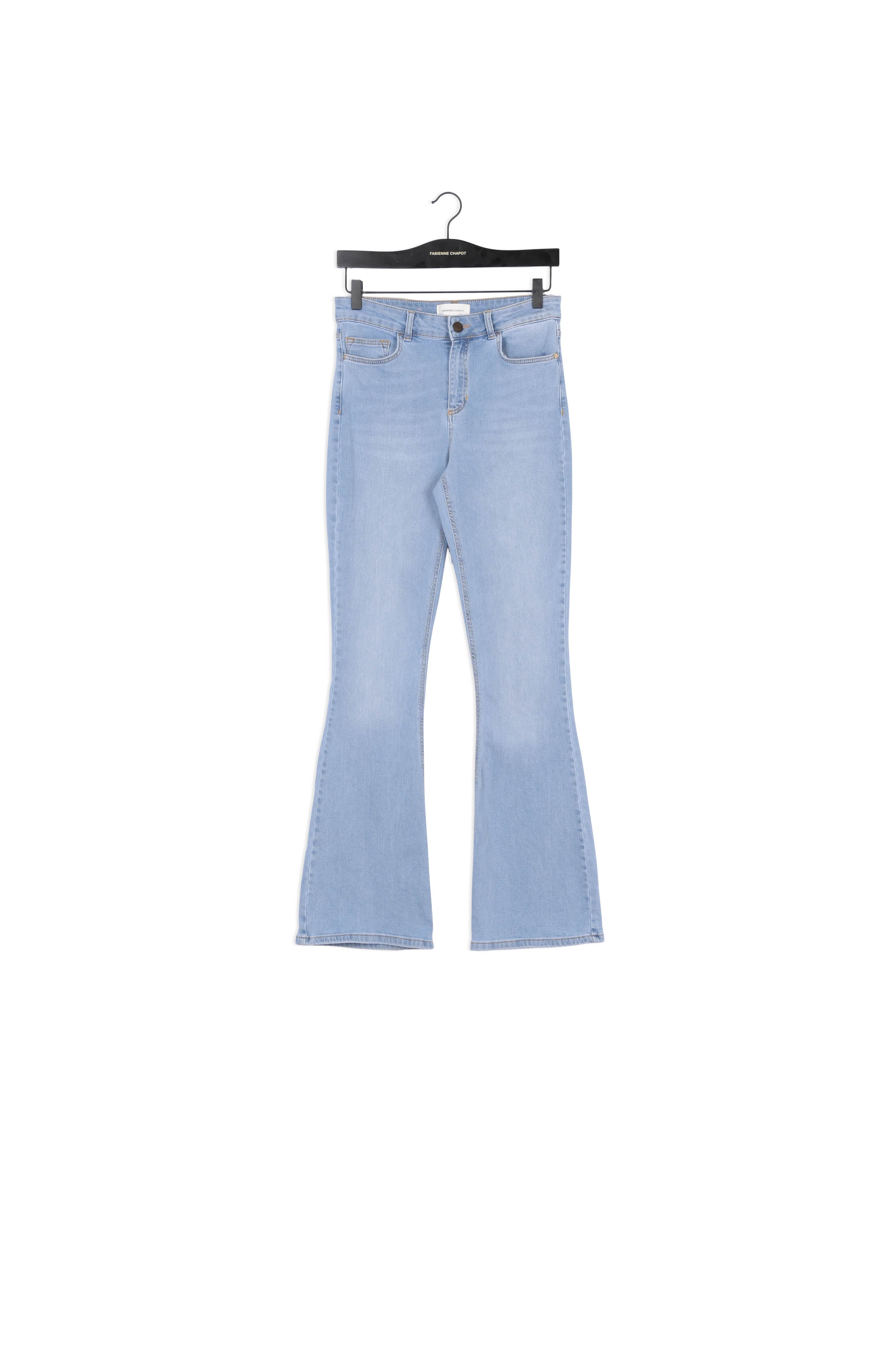 Eva Denim Flare Trousers Fabienne chapot - second hand